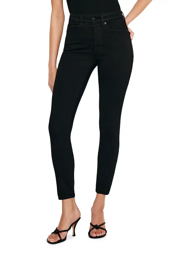 Women's Good Legs Crop Skinny Jeans - Black Women's Good Legs Crop Skinny Jeans - Black