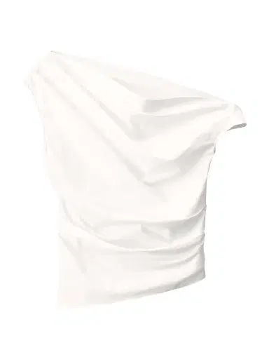 Staud Women's Phare Gathered Top - White - Size 0 | Thumbnail 1 Staud Women's Phare Gathered Top - White - Size 0 | Thumbnail 1