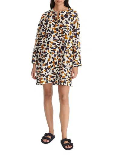 Eres Women's Récifs Shirtdress Cover-Up - Sable Fin - Size Medium | Thumbnail 2 Eres Women's Récifs Shirtdress Cover-Up - Sable Fin - Size Medium | Thumbnail 2