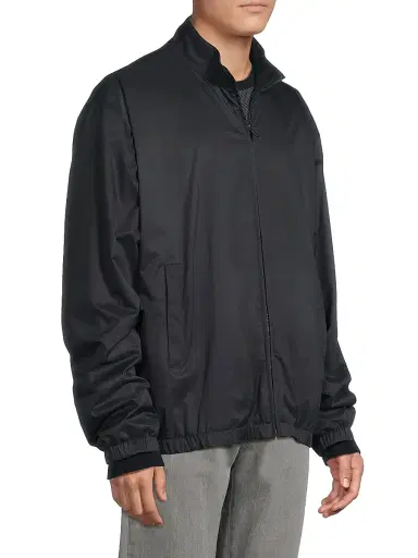 Canali Men's Silk Touch Reversible Jacket - Dark Blue | Thumbnail 4 Canali Men's Silk Touch Reversible Jacket - Dark Blue | Thumbnail 4