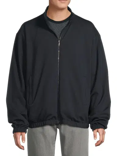 Canali Men's Silk Touch Reversible Jacket - Dark Blue | Thumbnail 6 Canali Men's Silk Touch Reversible Jacket - Dark Blue | Thumbnail 6