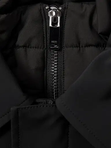 Reiss Men's Logan Layered Jacket - Navy | Thumbnail 5 Reiss Men's Logan Layered Jacket - Navy | Thumbnail 5