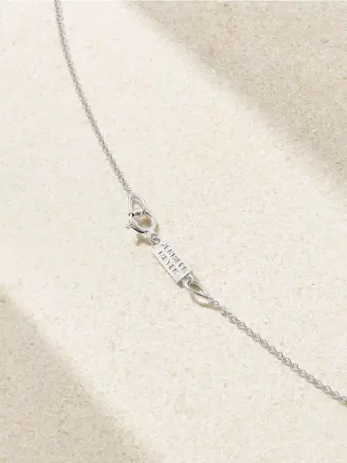 Jennifer Meyer Mama 18-karat White Gold Necklace | Thumbnail 3 Jennifer Meyer Mama 18-karat White Gold Necklace | Thumbnail 3