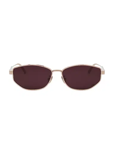 Dior Women's Cannage B1U Oval Sunglasses - Rose Gold Bordeaux | Thumbnail 2 Dior Women's Cannage B1U Oval Sunglasses - Rose Gold Bordeaux | Thumbnail 2