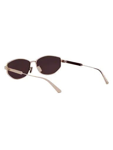 Dior Women's Cannage B1U Oval Sunglasses - Rose Gold Bordeaux | Thumbnail 4 Dior Women's Cannage B1U Oval Sunglasses - Rose Gold Bordeaux | Thumbnail 4