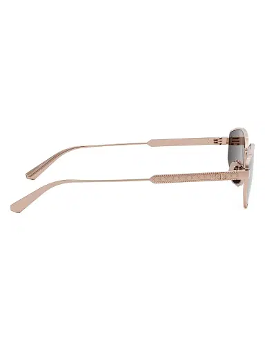 Dior Women's Cannage B1U Oval Sunglasses - Rose Gold Bordeaux | Thumbnail 7 Dior Women's Cannage B1U Oval Sunglasses - Rose Gold Bordeaux | Thumbnail 7