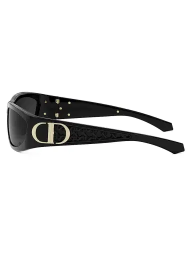 Dior Women's Very S3I 61MM Square Sunglasses - Black Gold Black | Thumbnail 3 Dior Women's Very S3I 61MM Square Sunglasses - Black Gold Black | Thumbnail 3