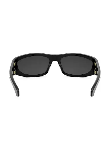 Dior Women's Very S3I 61MM Square Sunglasses - Black Gold Black | Thumbnail 5 Dior Women's Very S3I 61MM Square Sunglasses - Black Gold Black | Thumbnail 5