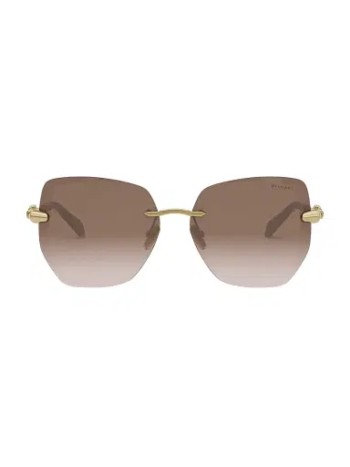 BVLGARI Women's Serpenti Viper 59MM Geometric Sunglasses - Black Gold Brown | Thumbnail 2 BVLGARI Women's Serpenti Viper 59MM Geometric Sunglasses - Black Gold Brown | Thumbnail 2