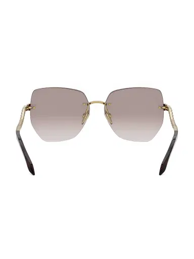 BVLGARI Women's Serpenti Viper 59MM Geometric Sunglasses - Black Gold Brown | Thumbnail 5 BVLGARI Women's Serpenti Viper 59MM Geometric Sunglasses - Black Gold Brown | Thumbnail 5