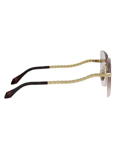 BVLGARI Women's Serpenti Viper 59MM Geometric Sunglasses - Black Gold Brown | Thumbnail 7 BVLGARI Women's Serpenti Viper 59MM Geometric Sunglasses - Black Gold Brown | Thumbnail 7