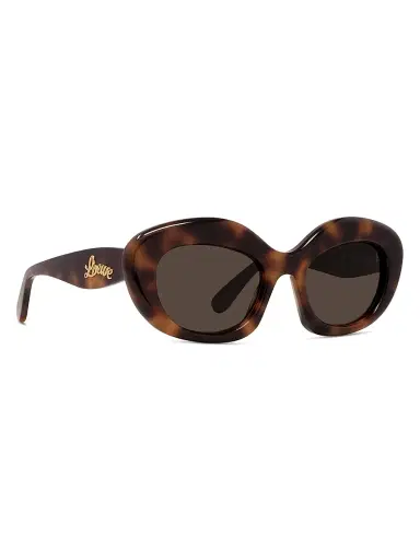 Loewe Women's Curvy 51MM Cat-Eye Sunglasses - Havana Brown Black | Thumbnail 8 Loewe Women's Curvy 51MM Cat-Eye Sunglasses - Havana Brown Black | Thumbnail 8