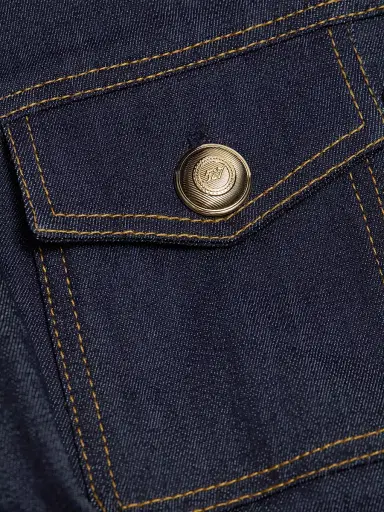 Cinq à Sept Women's Reenee Denim Tie-Waist Vest - Indigo | Thumbnail 7 Cinq à Sept Women's Reenee Denim Tie-Waist Vest - Indigo | Thumbnail 7
