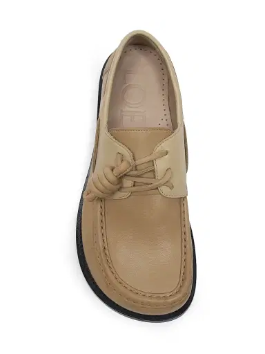Loewe Women's Campo Leather Boat Shoes | Thumbnail 4 Loewe Women's Campo Leather Boat Shoes | Thumbnail 4