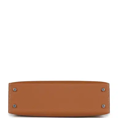 HERMÈS Hermes Kelly Sellier 20 Gold Epsom Palladium Hardware | Thumbnail 6 HERMÈS Hermes Kelly Sellier 20 Gold Epsom Palladium Hardware | Thumbnail 6
