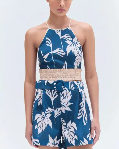 PatBo ARTICHOKE HALTERNECK TOP | Thumbnail 2 PatBo ARTICHOKE HALTERNECK TOP | Thumbnail 2