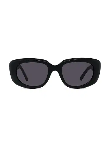 Givenchy Women's 54MM Oval Sunglasses - Black Grey | Thumbnail 2 Givenchy Women's 54MM Oval Sunglasses - Black Grey | Thumbnail 2