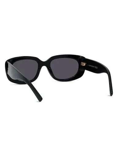 Givenchy Women's 54MM Oval Sunglasses - Black Grey | Thumbnail 4 Givenchy Women's 54MM Oval Sunglasses - Black Grey | Thumbnail 4
