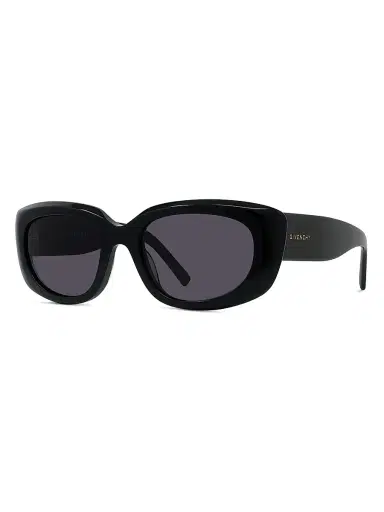 Givenchy Women's 54MM Oval Sunglasses - Black Grey | Thumbnail 1 Givenchy Women's 54MM Oval Sunglasses - Black Grey | Thumbnail 1