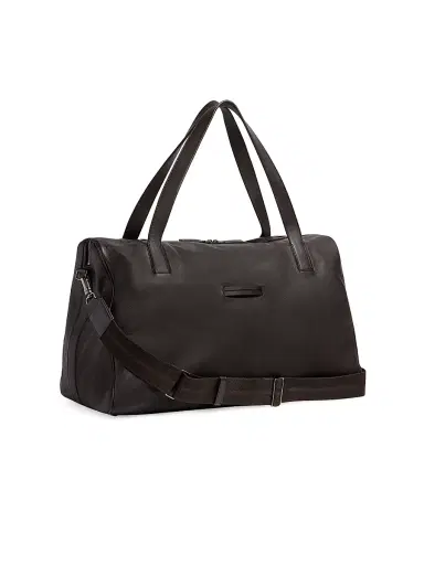 ZEGNA Men's Secondskin Weekender Bag - Dark Brown | Thumbnail 3 ZEGNA Men's Secondskin Weekender Bag - Dark Brown | Thumbnail 3