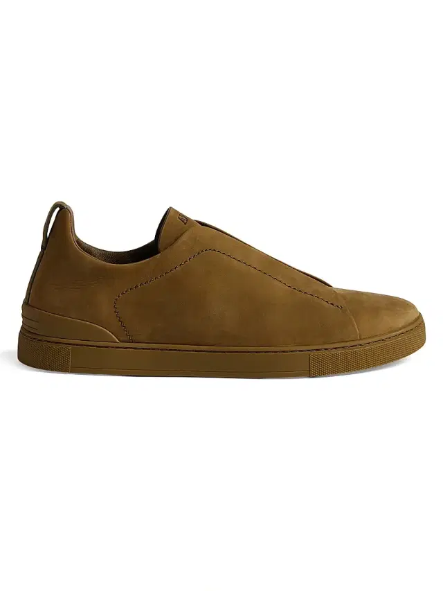 Men's Triple Stitch Secondskin Nubuck Sneakers - Olive Green Men's Triple Stitch Secondskin Nubuck Sneakers - Olive Green