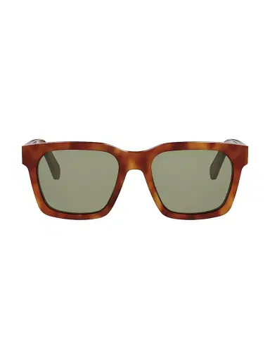 Celine Men's 3 Dots 54MM Geometric Sunglasses - Red Havana And Green | Thumbnail 2 Celine Men's 3 Dots 54MM Geometric Sunglasses - Red Havana And Green | Thumbnail 2