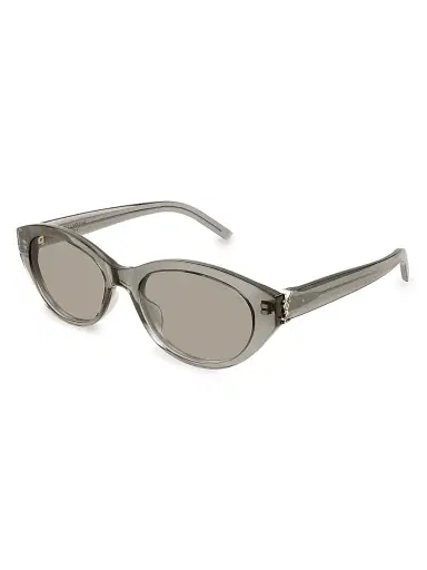 Saint Laurent Women's Monogram Hinge 54MM Round Sunglasses | Thumbnail 1 Saint Laurent Women's Monogram Hinge 54MM Round Sunglasses | Thumbnail 1