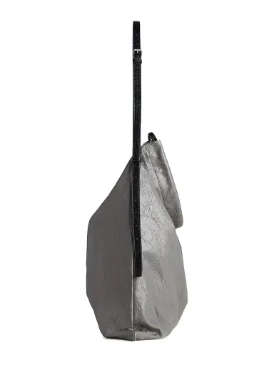 Balenciaga Men's Shopper Dust Bag Crossbody Pouch - Grey | Thumbnail 3 Balenciaga Men's Shopper Dust Bag Crossbody Pouch - Grey | Thumbnail 3