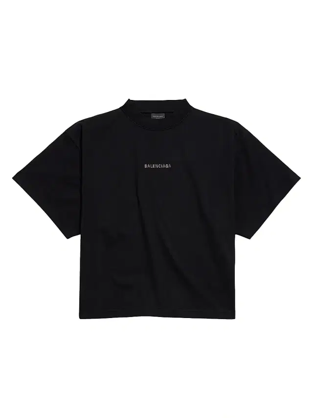 Women's Back Strass Cropped T-Shirt - Black Women's Back Strass Cropped T-Shirt - Black