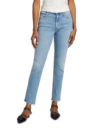 Mother Women's Dazzler Mid-Rise Ankle-Fray Jeans - Blessing In Disguise | Thumbnail 3 Mother Women's Dazzler Mid-Rise Ankle-Fray Jeans - Blessing In Disguise | Thumbnail 3