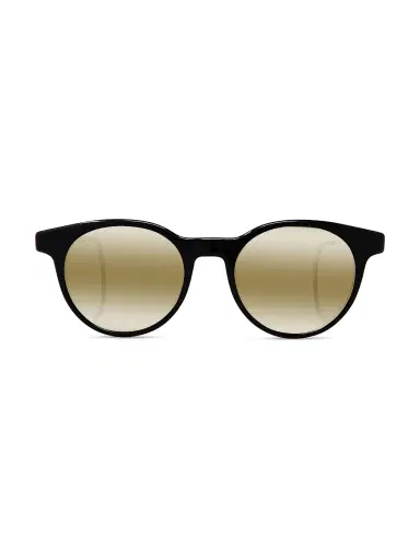 Vuarnet Men's Lifestyle Alpine 51MM Round Sunglasses - Black Green | Thumbnail 2 Vuarnet Men's Lifestyle Alpine 51MM Round Sunglasses - Black Green | Thumbnail 2