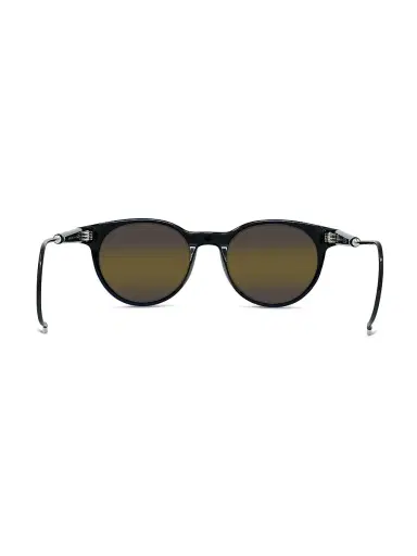 Vuarnet Men's Lifestyle Alpine 51MM Round Sunglasses - Black Green | Thumbnail 5 Vuarnet Men's Lifestyle Alpine 51MM Round Sunglasses - Black Green | Thumbnail 5