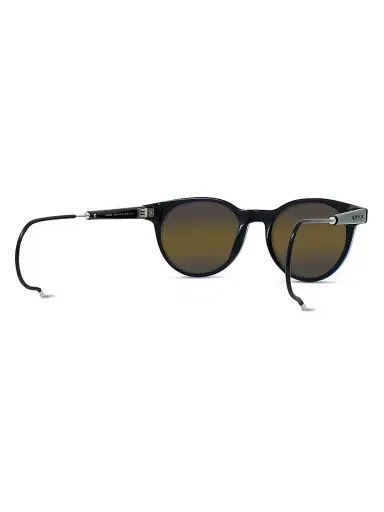 Vuarnet Men's Lifestyle Alpine 51MM Round Sunglasses - Black Green | Thumbnail 6 Vuarnet Men's Lifestyle Alpine 51MM Round Sunglasses - Black Green | Thumbnail 6
