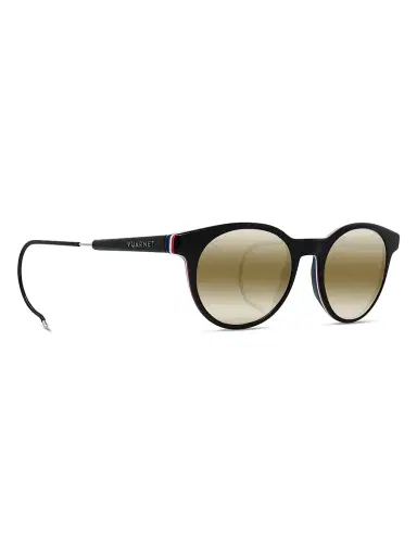Vuarnet Men's Lifestyle Alpine 51MM Round Sunglasses - Black Green | Thumbnail 8 Vuarnet Men's Lifestyle Alpine 51MM Round Sunglasses - Black Green | Thumbnail 8