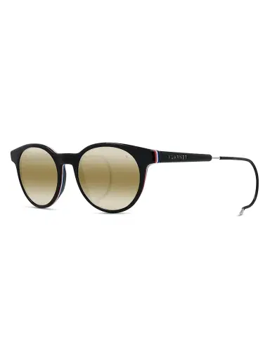 Vuarnet Men's Lifestyle Alpine 51MM Round Sunglasses - Black Green | Thumbnail 1 Vuarnet Men's Lifestyle Alpine 51MM Round Sunglasses - Black Green | Thumbnail 1