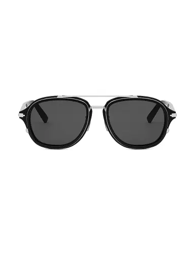Dior Men's DiorBlackSuit A4U 53MM Pilot Sunglasses - Black | Thumbnail 2 Dior Men's DiorBlackSuit A4U 53MM Pilot Sunglasses - Black | Thumbnail 2