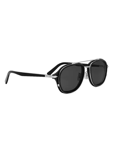 Dior Men's DiorBlackSuit A4U 53MM Pilot Sunglasses - Black | Thumbnail 8 Dior Men's DiorBlackSuit A4U 53MM Pilot Sunglasses - Black | Thumbnail 8