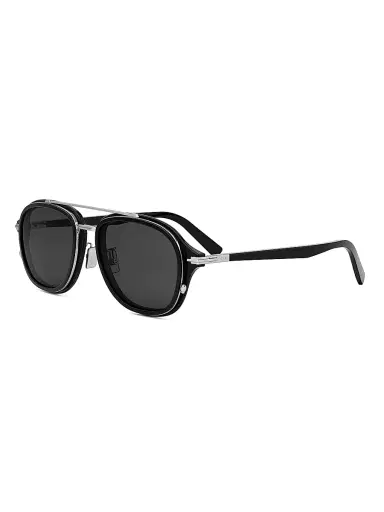 Dior Men's DiorBlackSuit A4U 53MM Pilot Sunglasses - Black | Thumbnail 1 Dior Men's DiorBlackSuit A4U 53MM Pilot Sunglasses - Black | Thumbnail 1