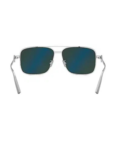 Dior Men's CD Diamond S9F 58MM Square Sunglasses - Silver Green | Thumbnail 5 Dior Men's CD Diamond S9F 58MM Square Sunglasses - Silver Green | Thumbnail 5