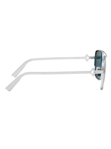 Dior Men's CD Diamond S9F 58MM Square Sunglasses - Silver Green | Thumbnail 7 Dior Men's CD Diamond S9F 58MM Square Sunglasses - Silver Green | Thumbnail 7