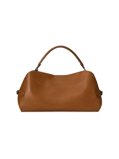 Ralph Lauren Collection Women's The Ralph Leather Shoulder Bag - R L Gold | Thumbnail 5 Ralph Lauren Collection Women's The Ralph Leather Shoulder Bag - R L Gold | Thumbnail 5