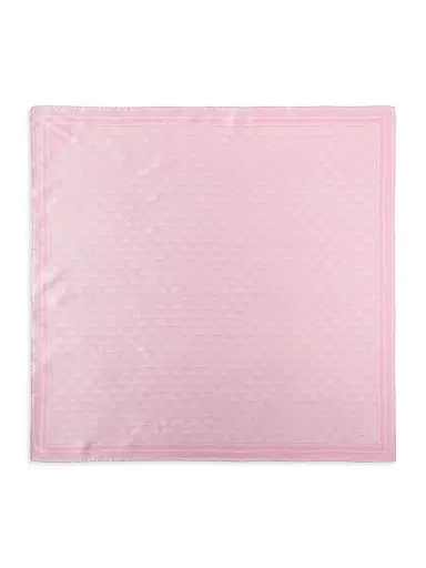 Prada Women's Printed Silk Scarf - Pink | Thumbnail 2 Prada Women's Printed Silk Scarf - Pink | Thumbnail 2