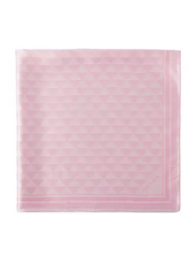 Prada Women's Printed Silk Scarf - Pink | Thumbnail 1 Prada Women's Printed Silk Scarf - Pink | Thumbnail 1