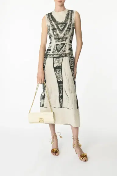 Erdem Sleeveless Midi Pencil Dress | Thumbnail 2 Erdem Sleeveless Midi Pencil Dress | Thumbnail 2