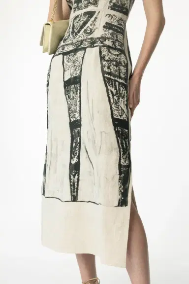 Erdem Sleeveless Midi Pencil Dress | Thumbnail 3 Erdem Sleeveless Midi Pencil Dress | Thumbnail 3