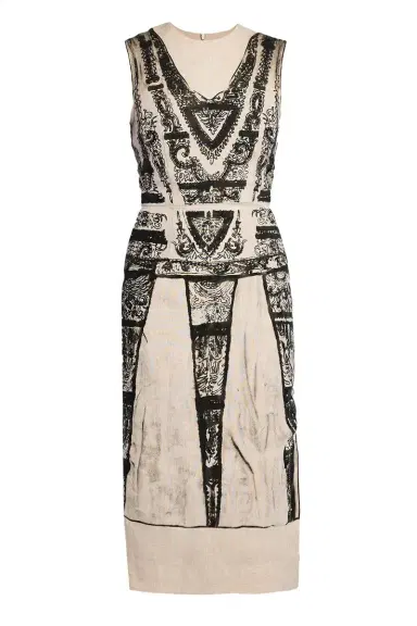 Erdem Sleeveless Midi Pencil Dress | Thumbnail 1 Erdem Sleeveless Midi Pencil Dress | Thumbnail 1