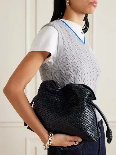 Loewe Flamenco Medium Appliquéd Leather Clutch | Thumbnail 2 Loewe Flamenco Medium Appliquéd Leather Clutch | Thumbnail 2