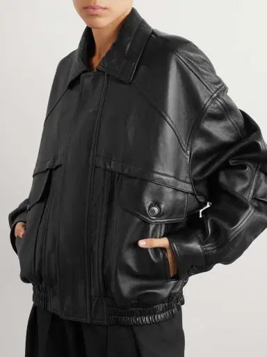 Saint Laurent Leather Jacket | Thumbnail 3 Saint Laurent Leather Jacket | Thumbnail 3