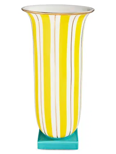 Jonathan Adler Portofino Flared Tall Vase - Yellow Green | Thumbnail 2 Jonathan Adler Portofino Flared Tall Vase - Yellow Green | Thumbnail 2