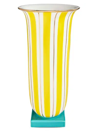 Jonathan Adler Portofino Flared Tall Vase - Yellow Green | Thumbnail 3 Jonathan Adler Portofino Flared Tall Vase - Yellow Green | Thumbnail 3